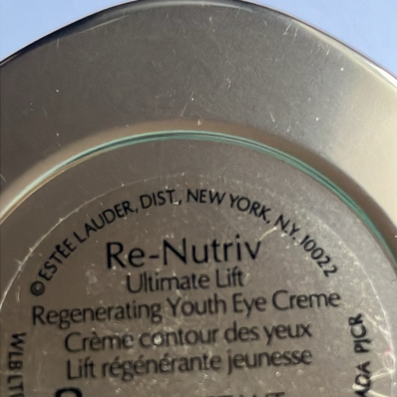 Estée Lauder Re-Nutriv ultimate lift regenerating youth eye cream 15mL new - Picture 4 of 6